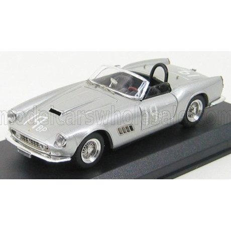 ART MODEL FERRARI 250 CALIFORNIA SPIDER N 19 CUMBERLAND 1960 BOB GROSSMAN - SILVER 1/43