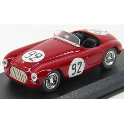 ART MODEL FERRARI 225S TOURING N 92 12th GP MONTECARLO 1952 E.CASTELLOTTI - RED 1/43