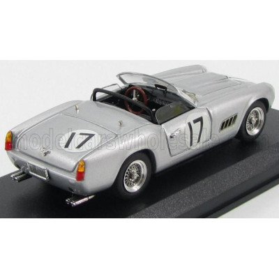 ART MODEL FERRARI 250 CALIFORNIA N 17 SEBRING 1960 - SILVER 1/43