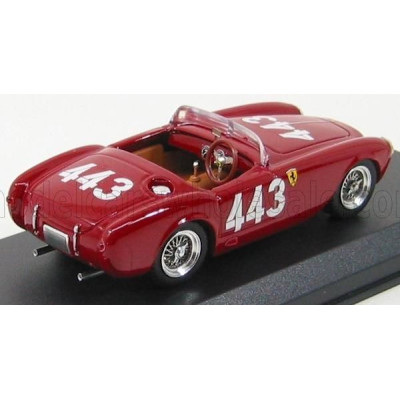 ART MODEL FERRARI 225S SPIDER N 443 GIRO DI SICILIA 1952 TARUFFI - VANDELLI - BORDEAUX 1/43