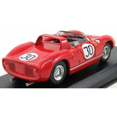 ART MODEL FERRARI 250P SPIDER ch.0810 n 30 WINNER 12h SEBRING 1963 SURTEES - SCARFIOTTI - RED 1/43