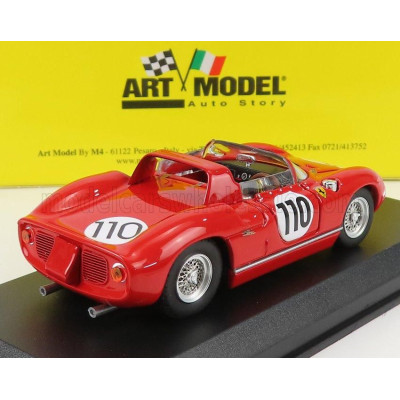 ART MODEL FERRARI 250P  ch.0812  N 110 WINNER 1000 Km NURBURGRING 1963  J.SURTEES - W.MAIRESSE - RED 1/43