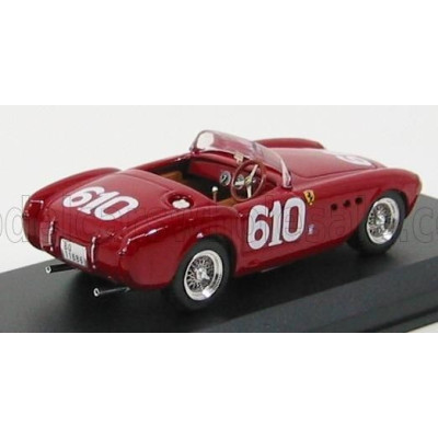 ART MODEL FERRARI 225S SPIDER N 610 MILLE MIGLIA 1951 SCOTTI - CANTINI - RED 1/43