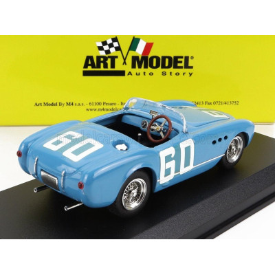 ART MODEL FERRARI 225S SPIDER N 60 RIVERSIDE 1952 B.SPEAR - LIGHT BLUE 1/43