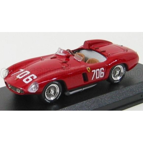 ART MODEL FERRARI 750 MONZA N 706 MILLE MIGLIA 1955 - PROTTI ZANINI - RED 1/43