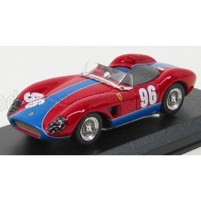 ART MODEL FERRARI 500TRC N 96 WINNER 3h SEBRING 1958 - RED BLUE 1/43