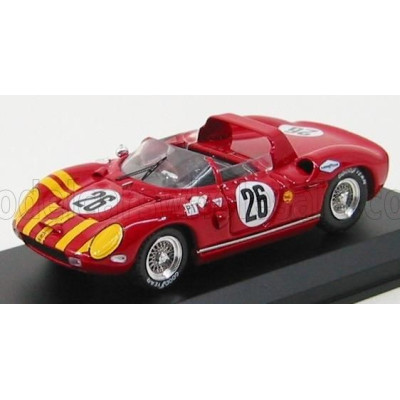 ART MODEL FERRARI 330P N 26 SEBRING 1965 GROSSMAN - HUDSON - RED 1/43