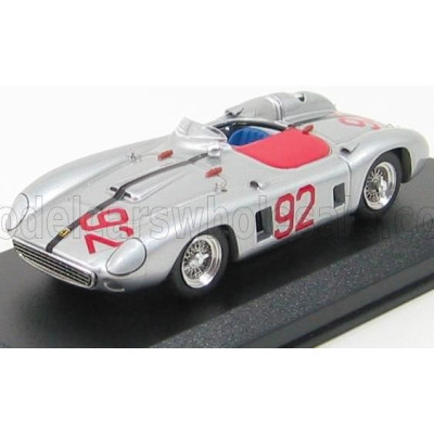 ART MODEL FERRARI 860 MONZA N 92 NASSAU 1959 J.VON NEUMANN - SILVER RED 1/43