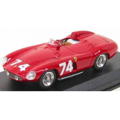 ART MODEL FERRARI 750 MONZA N 74 TARGA FLORIO 1955 PUCCI - CORTESE - RED 1/43