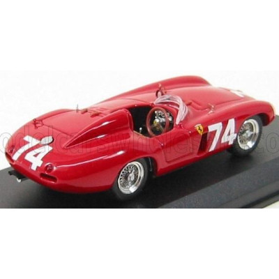 ART MODEL FERRARI 750 MONZA N 74 TARGA FLORIO 1955 PUCCI - CORTESE - RED 1/43