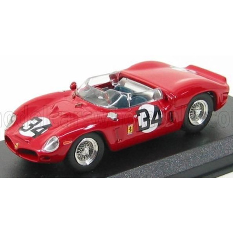 ART MODEL FERRARI DINO 246SP N 34 SEBRING 1962 P.RODRIGUEZ - R.RODRIGUEZ - RED 1/43