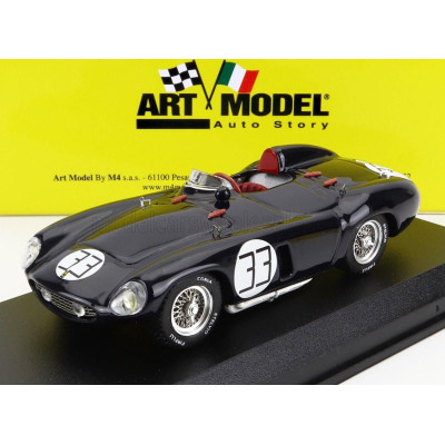 ART MODEL FERRARI 500 MONDIAL N 33 SANTA BARBARA 1954 P.RUBIROSA - BLUE 1/43