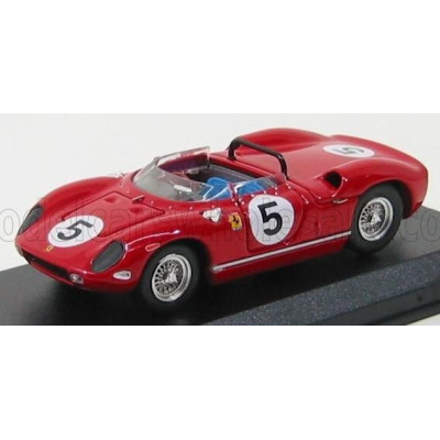 ART MODEL FERRARI 250P N 5 WINNER MONSPORT 1963 RODRIGUEZ - RED 1/43
