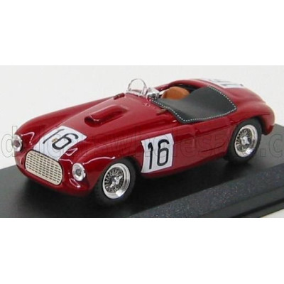 ART MODEL FERRARI 166 SPIDER N 16 PARIGI 1950 CHINETTI - LUCAS - RED 1/43