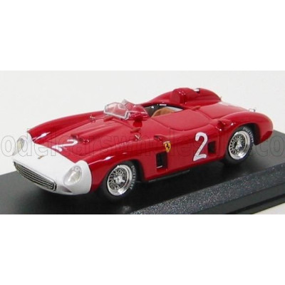 ART MODEL FERRARI 860 MONZA N 2 WINNER ROUEN 1956 E.CASTELLOTTI - RED WHITE 1/43