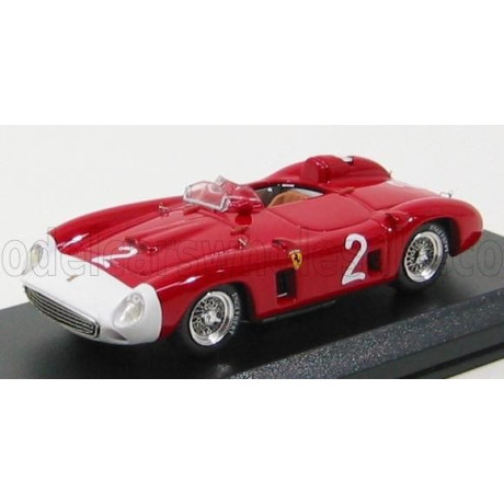 ART MODEL FERRARI 860 MONZA N 2 WINNER ROUEN 1956 E.CASTELLOTTI - RED WHITE 1/43