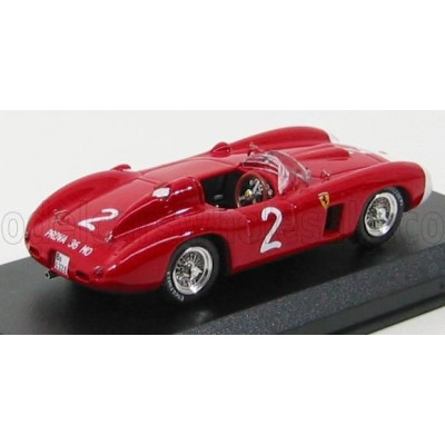 ART MODEL FERRARI 860 MONZA N 2 WINNER ROUEN 1956 E.CASTELLOTTI - RED WHITE 1/43