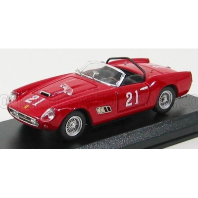 ART MODEL FERRARI 250 GT LWB CALIFORNIA SPIDER ch.1699 N 21 NASSAU 1960 W.VON TRIPS - RED 1/43