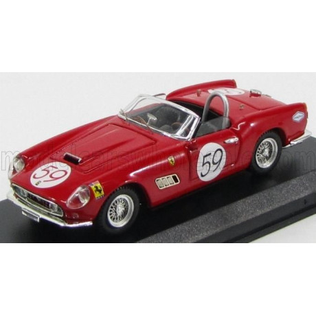 ART MODEL FERRARI 250 CALIFORNIA N 59 NASSAU 1961 A.WYLIE - RED 1/43