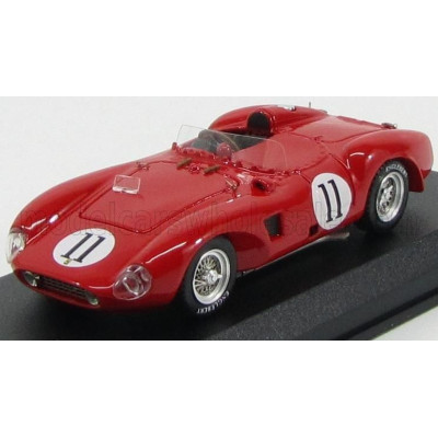 ART MODEL FERRARI 625LM SPIDER SCUDERIA FERRARI N 11 24h LE MANS 1956 A.DE PORTAGO - D.HAMILTON - RED 1/43