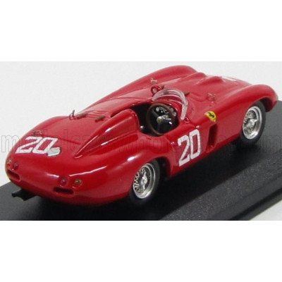 ART MODEL FERRARI 857S SPIDER N 20 WINNER NASSAU 1955 P.HILL - RED 1/43