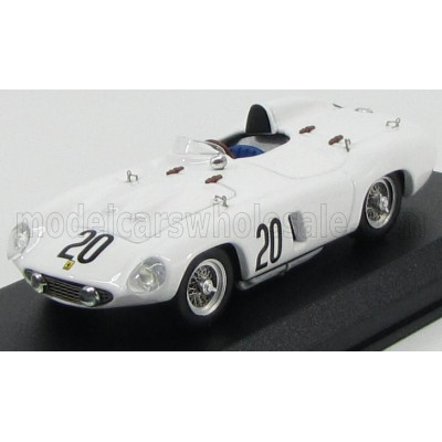 ART MODEL FERRARI 857S SPIDER N 20 12h SEBRING 1956 HILL - GREGORY - WHITE 1/43