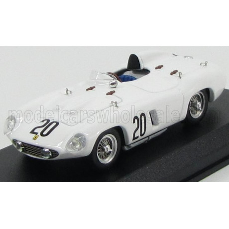 ART MODEL FERRARI 857S SPIDER N 20 12h SEBRING 1956 HILL - GREGORY - WHITE 1/43