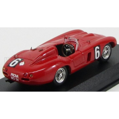 ART MODEL FERRARI 750 MONZA SPIDER N 6 10h MESSINA 1955 CASTELLOTTI - TRINTIGNANT - RED 1/43