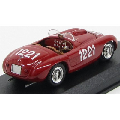 ART MODEL FERRARI 195 SPIDER N 1221 WINNER COPPA DELLA TOSCANA 1950 SERAFINI - SALAMI - RED 1/43