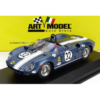 ART MODEL FERRARI 275P SPIDER N 32 24h DAYTONA 1966 G.FOLLMER - D.WESTER - P.HAWKINS - BLUE 1/43