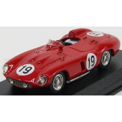 ART MODEL FERRARI 857 SPIDER N 19 SEBRING 1956 DE PORTAGO - KIMBERLY - RED 1/43