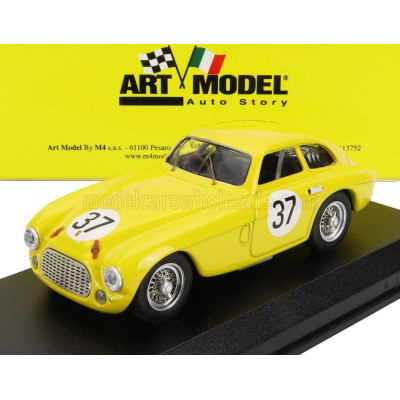 ART MODEL FERRARI 166MM COUPE N 37 NURBURGRING 1951 Y.SIMON - YELLOW 1/43