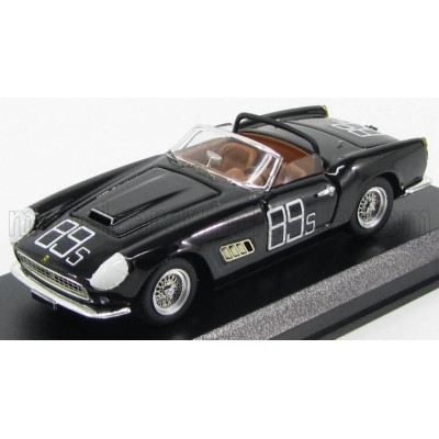 ART MODEL FERRARI 250 CALIFORNIA SPIDER N 89s SCCA CUMBERLAND 1960 P.MION - BLACK 1/43