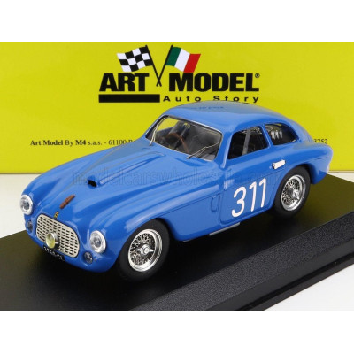 ART MODEL FERRARI 166MM BERLINETTA N 311 GIRO DI SICILIA 1953 CORNACCHIA - FRIGERIO - BLUE 1/43