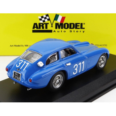 ART MODEL FERRARI 166MM BERLINETTA N 311 GIRO DI SICILIA 1953 CORNACCHIA - FRIGERIO - BLUE 1/43