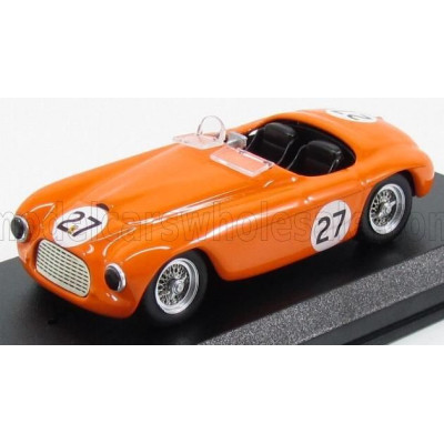 ART MODEL FERRARI 166 BARCHETTA SPIDER N 27 WINNER ZANDVOORT 1950 H.ROOSDORP - ORANGE 1/43