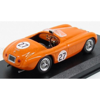 ART MODEL FERRARI 166 BARCHETTA SPIDER N 27 WINNER ZANDVOORT 1950 H.ROOSDORP - ORANGE 1/43