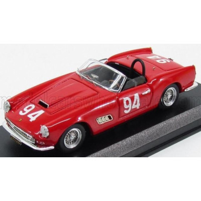 ART MODEL FERRARI 250 GT CALIFORNIA SPIDER N 94 NASSAU 1959 W.BURNETT - RED 1/43
