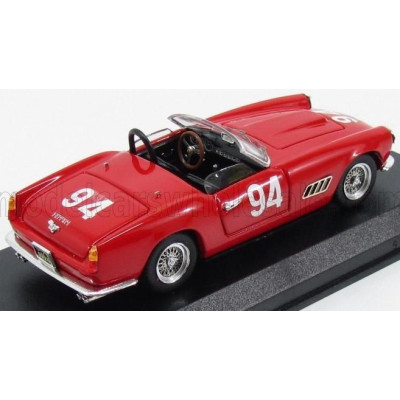 ART MODEL FERRARI 250 GT CALIFORNIA SPIDER N 94 NASSAU 1959 W.BURNETT - RED 1/43