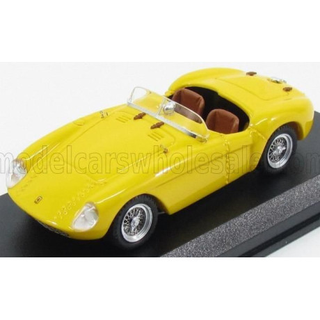 ART MODEL FERRARI 500 MONDIAL SPIDER N 0 PROVA 1954 - YELLOW 1/43