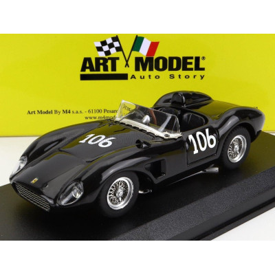 ART MODEL FERRARI 500 TRC N 106 NASSAU 1959 A.MARKELSON - BLACK 1/43