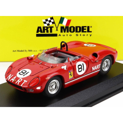 ART MODEL FERRARI 275 P N 81 500 Km BRIDGEHAMPTON 1964 P.RODRIGUEZ - RED 1/43