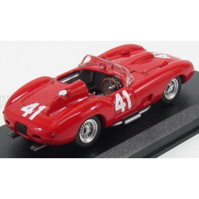 ART MODEL FERRARI 315S SPIDER N 41 500 MILES ROAD AMERICA 1957 P.HILL - RED 1/43