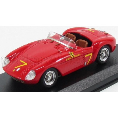 ART MODEL FERRARI 500 MONDIAL SPIDER N 7 SANTA BARBARA 1955 B.KELSEY - RED 1/43