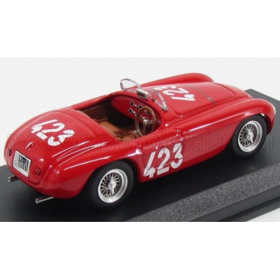 ART MODEL FERRARI 166MM BARCHETTA SPIDER Ch.0034 N 423 WINNER GIRO DI SICILIA 1952 MARZOTTO - MARINI - RED 1/43