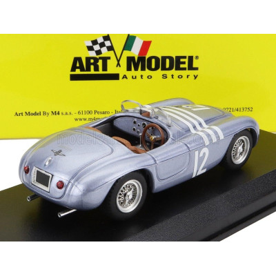 ART MODEL FERRARI 166MM BARCHETTA SPIDER N 12 WINNER G.P. SVEZIA 1952 CHASSIS N 0014 V.STENER - BLUE 1/43