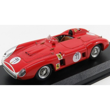 ART MODEL FERRARI 860 MONZA N 11 2nd BRIDGEHAMPTON 1958 B.GROSSMAN - RED SILVER 1/43