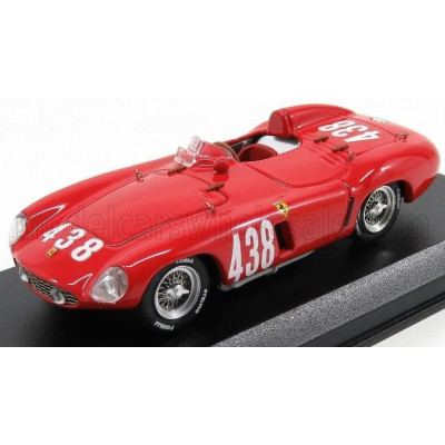 ART MODEL FERRARI 118LM SPIDER ch. 0484 N 438 WINNER GIRO DI SICILIA 1955 P.TARUFFI - RED 1/43