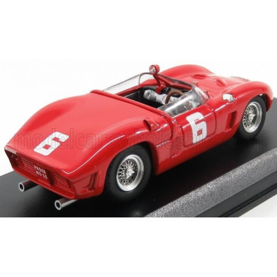ART MODEL FERRARI 246SP DINO SPIDER N 6 (CHASSIS N 0022M) WINNER GUARDS TROPHY  BRANDS HATCH 1962 M.PARKES - RED 1/43