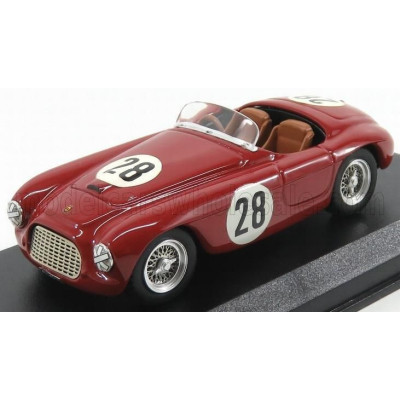 ART MODEL FERRARI 166 MM BARCHETTA N 28 (CHASSIS N 0790) 6th CLASS PORTUGAL GRAND PRIX 1952 C.BIONDETTI - RED 1/43
